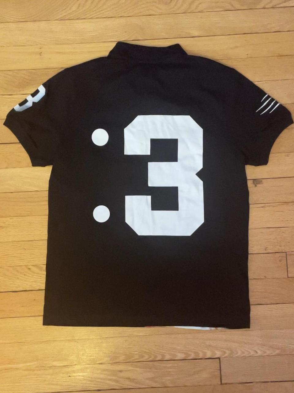 black cat chief keef polo - Depop