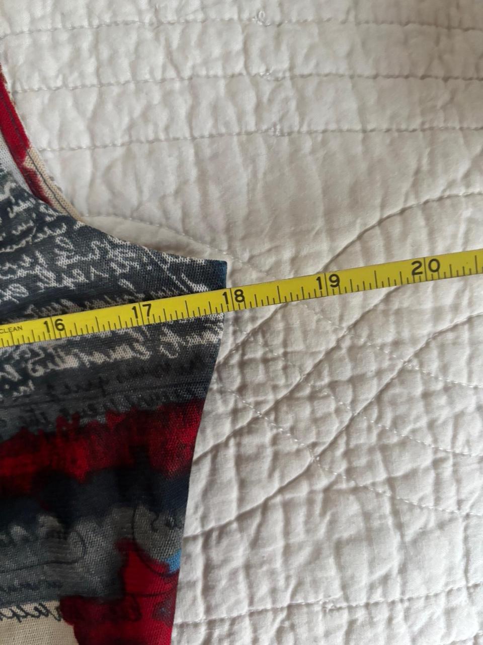 Women's Blouse - Multi/Red - L – Unique patchwork… - image 7