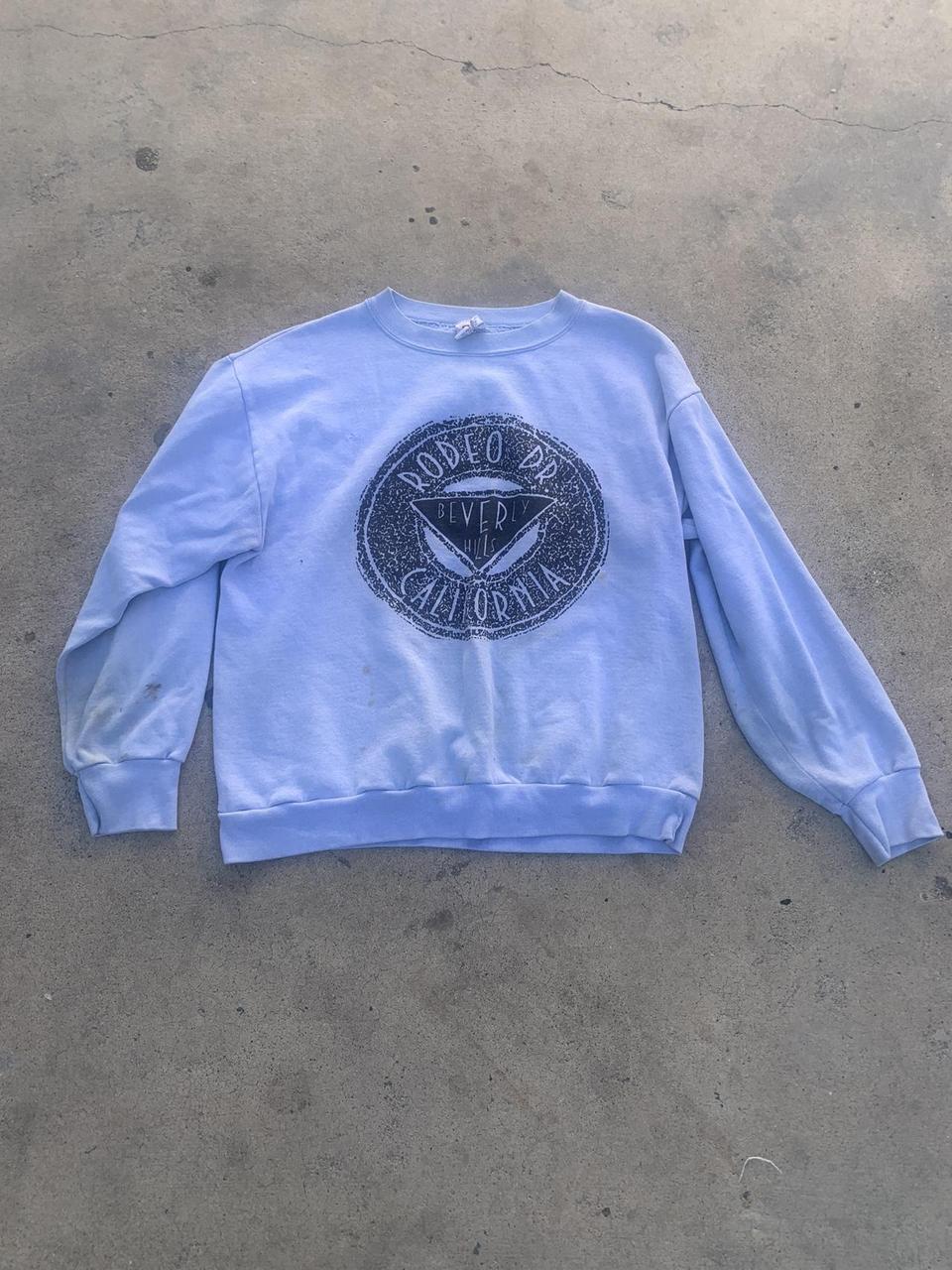Vintage rodeo drive Beverly Hills California sweater... - Depop