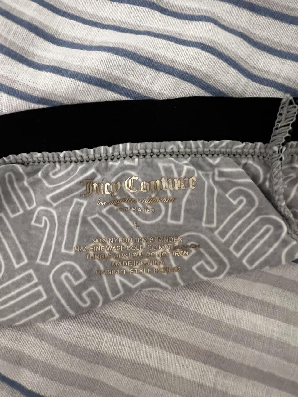 Juicy Couture Thong Underwear - fits also a S/M - Depop