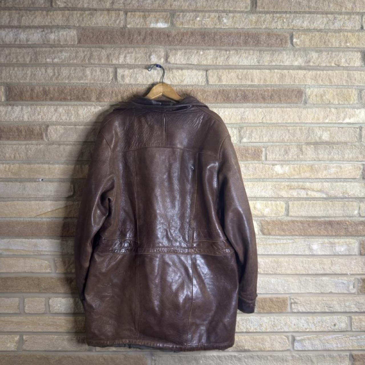 Wilson’s leather men's brown jacket