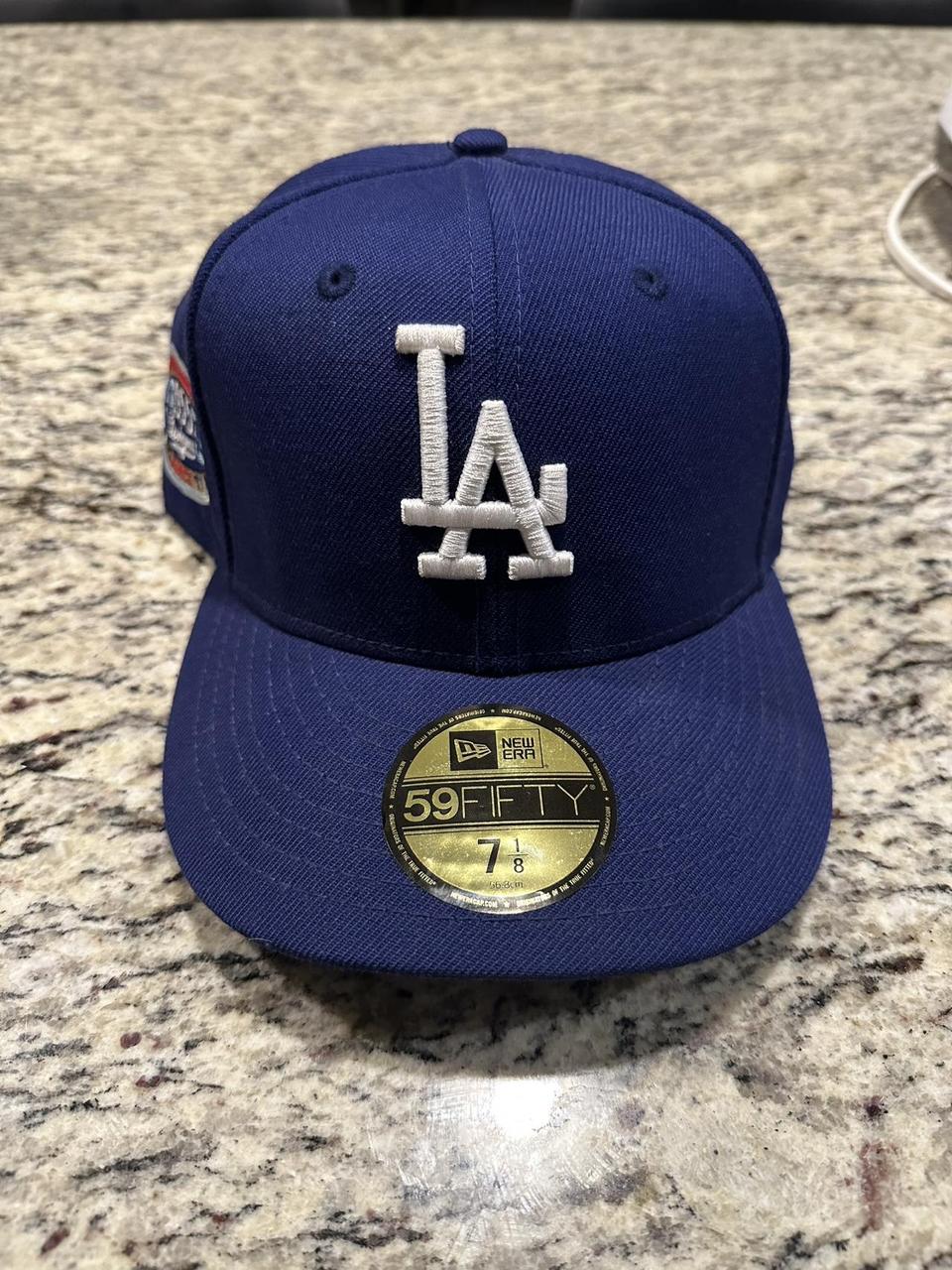 New Era Men's Caps - Blue/Navy – Hat Club Los Angeles Dodgers fitted 7 …