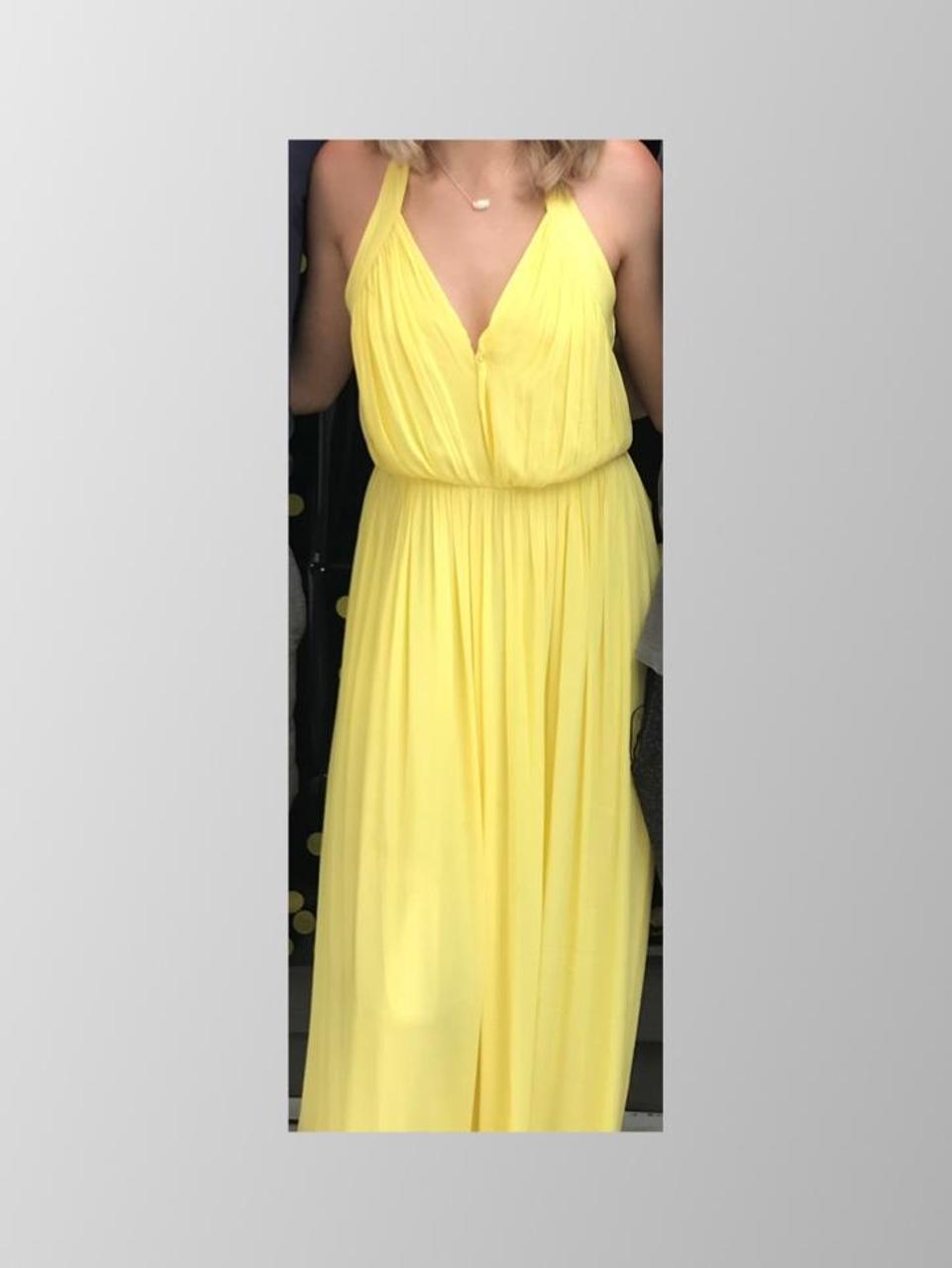 Forever fashion 21 long yellow dress