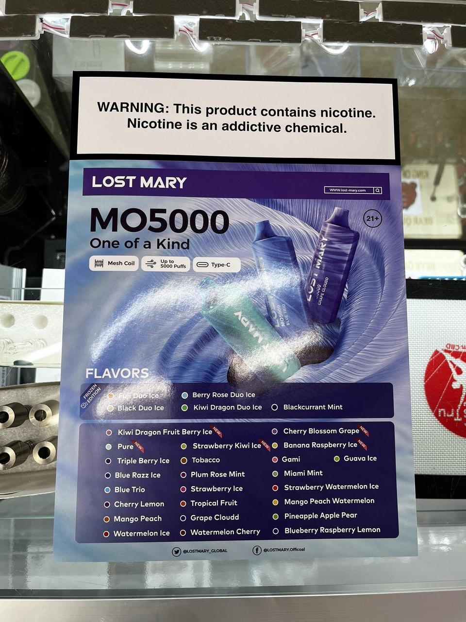 authentic lost mary mo5000 poster same design... - Depop