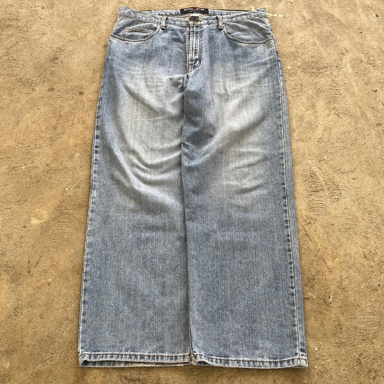 Vintage Guess Denim Jeans Measurements: Size Tag... - Depop