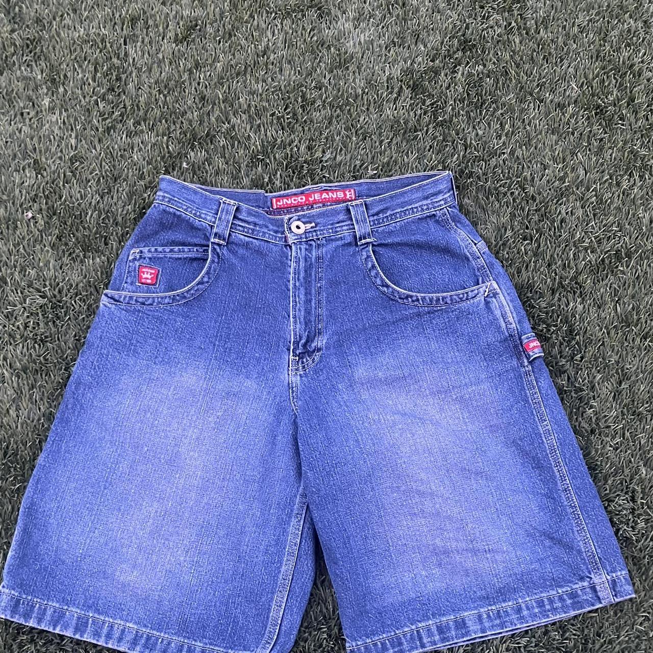 Jnco Jorts Tagged 32 Measures 30 Super Nice Wash Depop