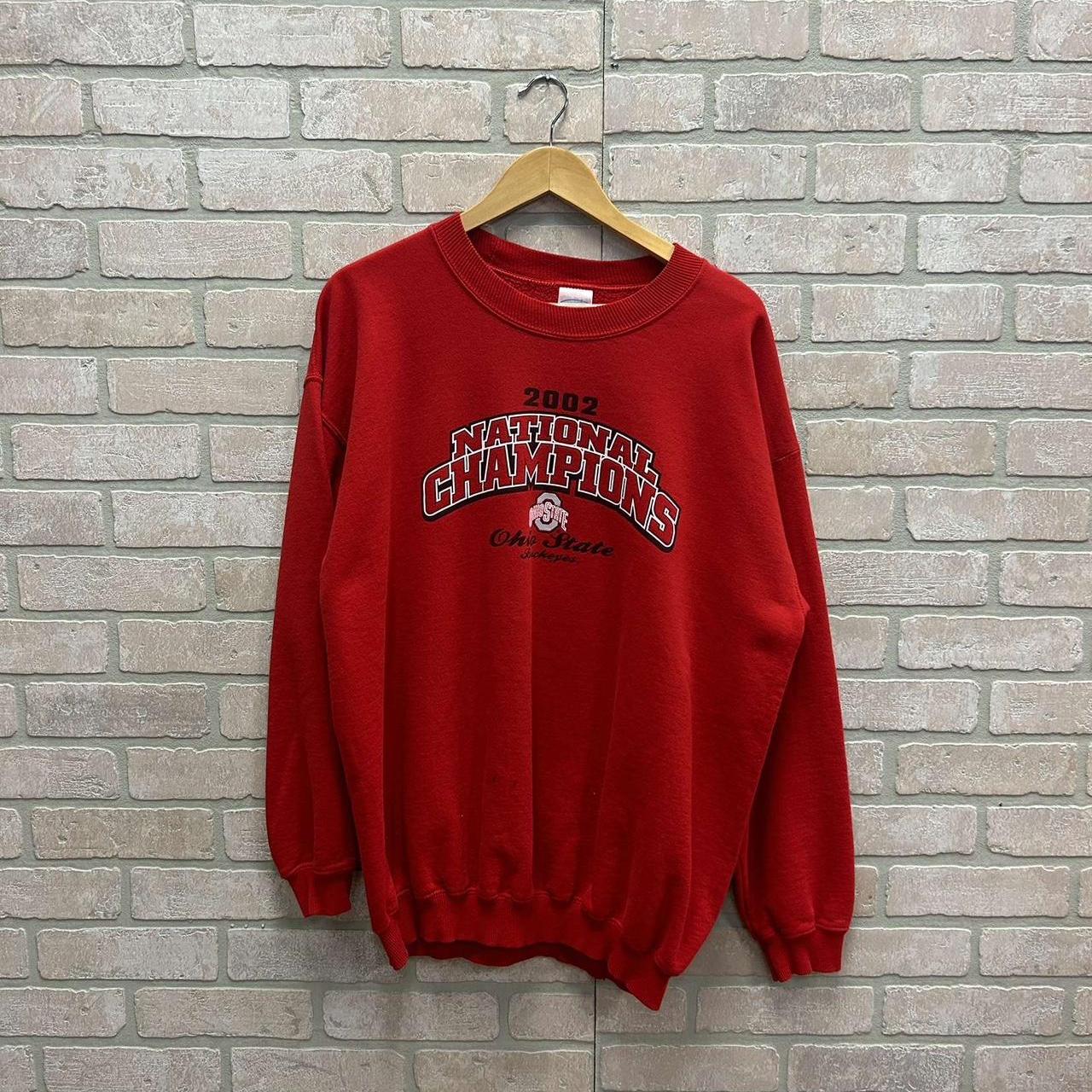 2002 Ohio state national champions sweatshirt Size L - Depop