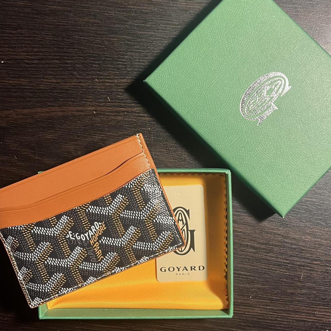 GoYard Card Holder Brown Depop