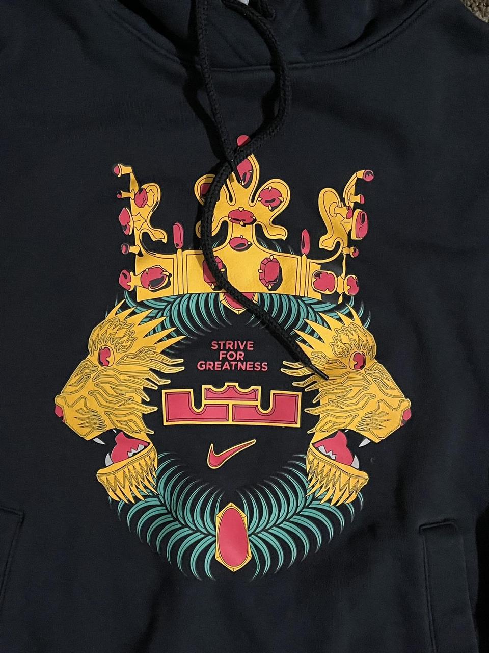 Nike Men's Hoodie - Navy/Black - S – Nike x striv… - image 2