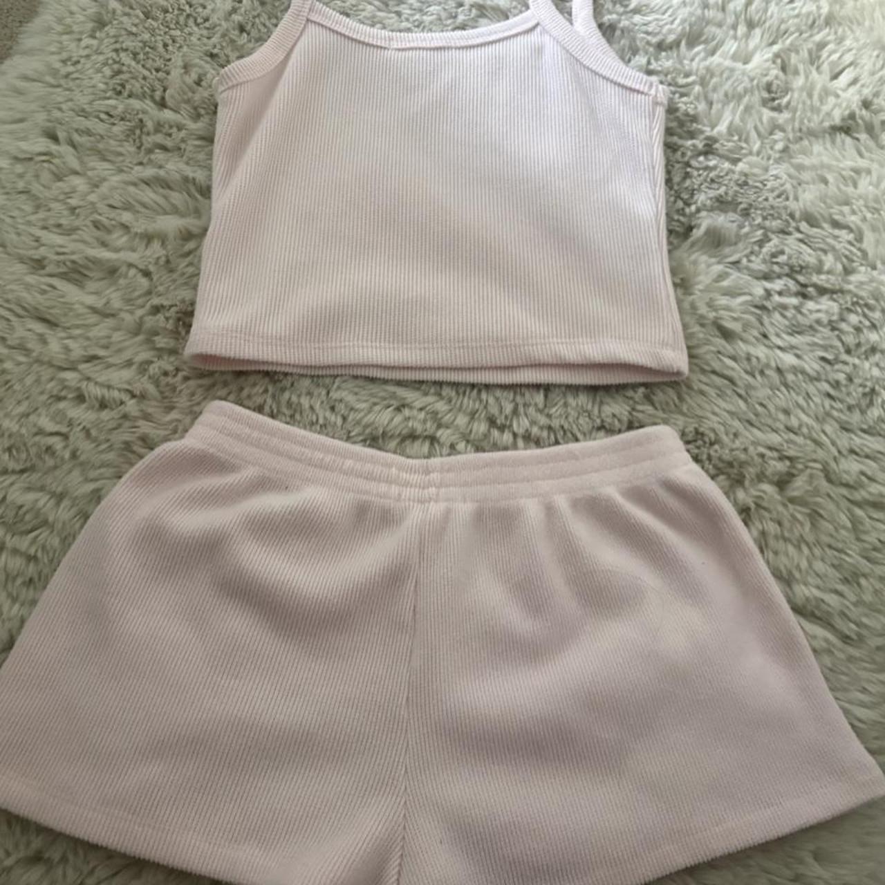 Pink rose women's pink pajamas