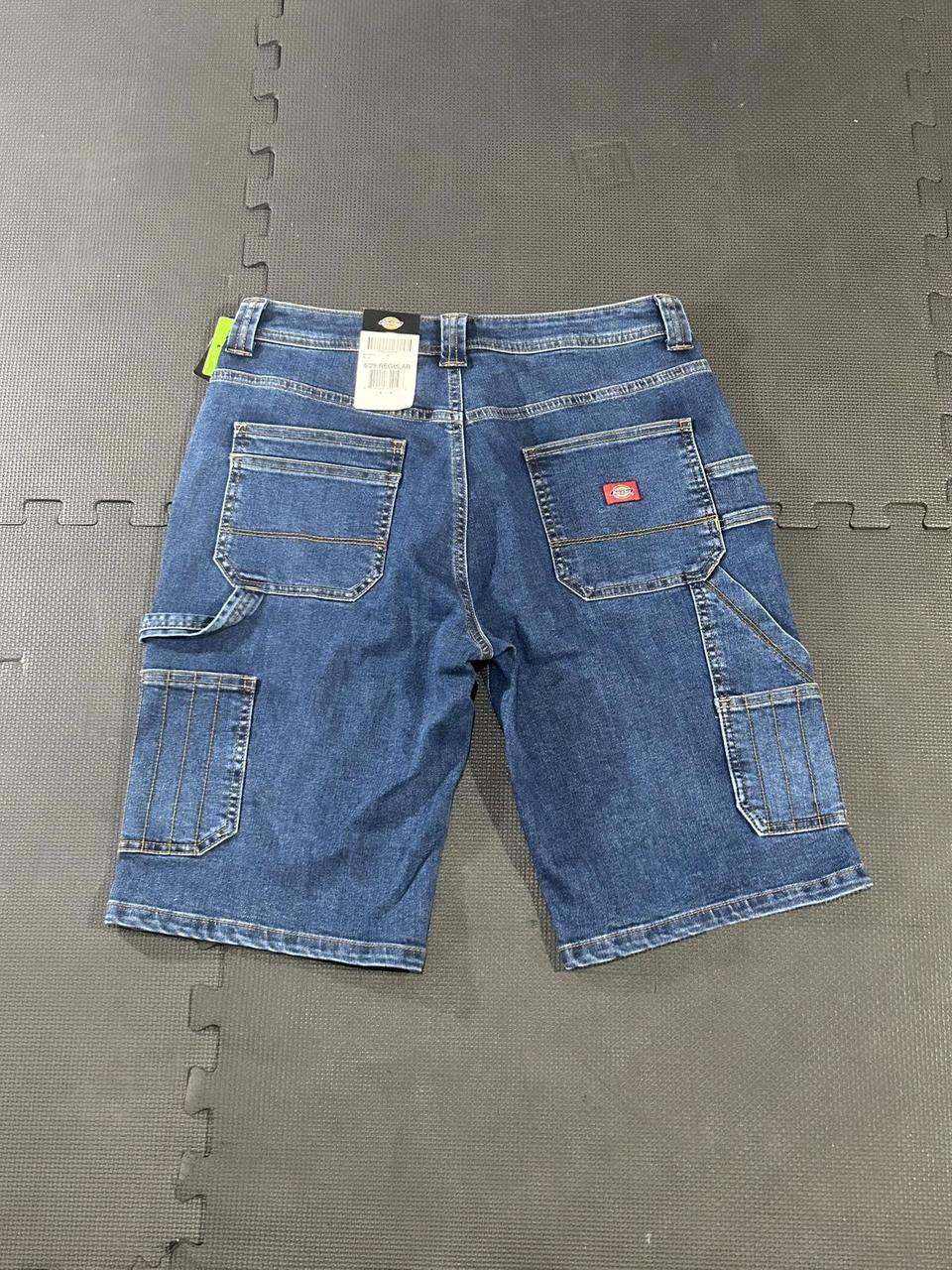 Deadstock Women’s Dickies Cargo Jean Shorts - Depop