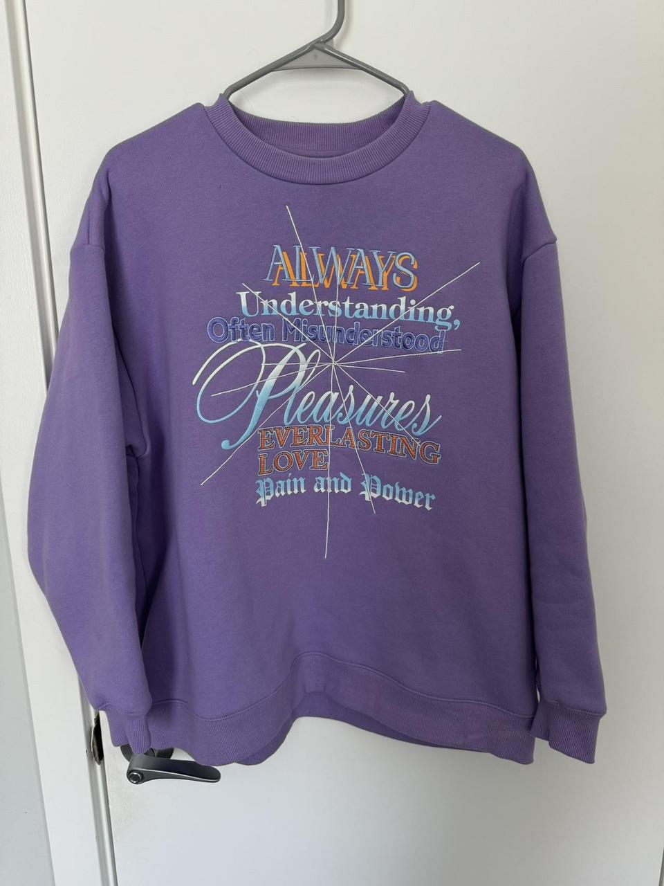 Pleasures Faith cheapest Crewneck Sweatshirt