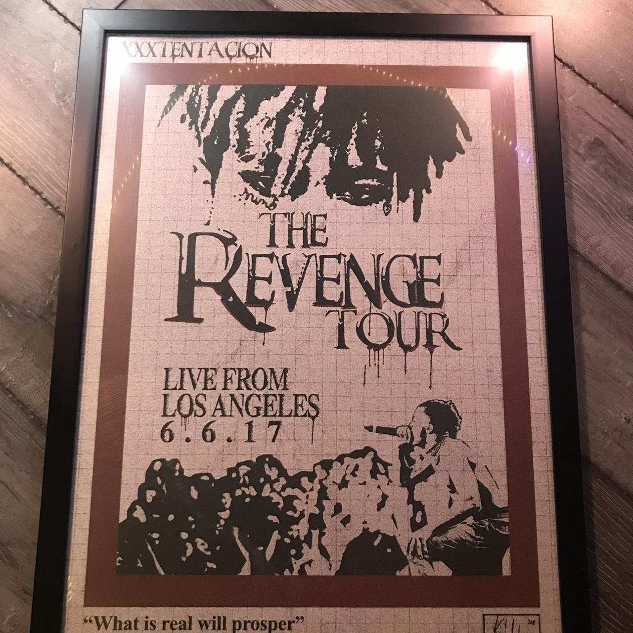 Xxxtentacion revenge tour poster This collection | Depop