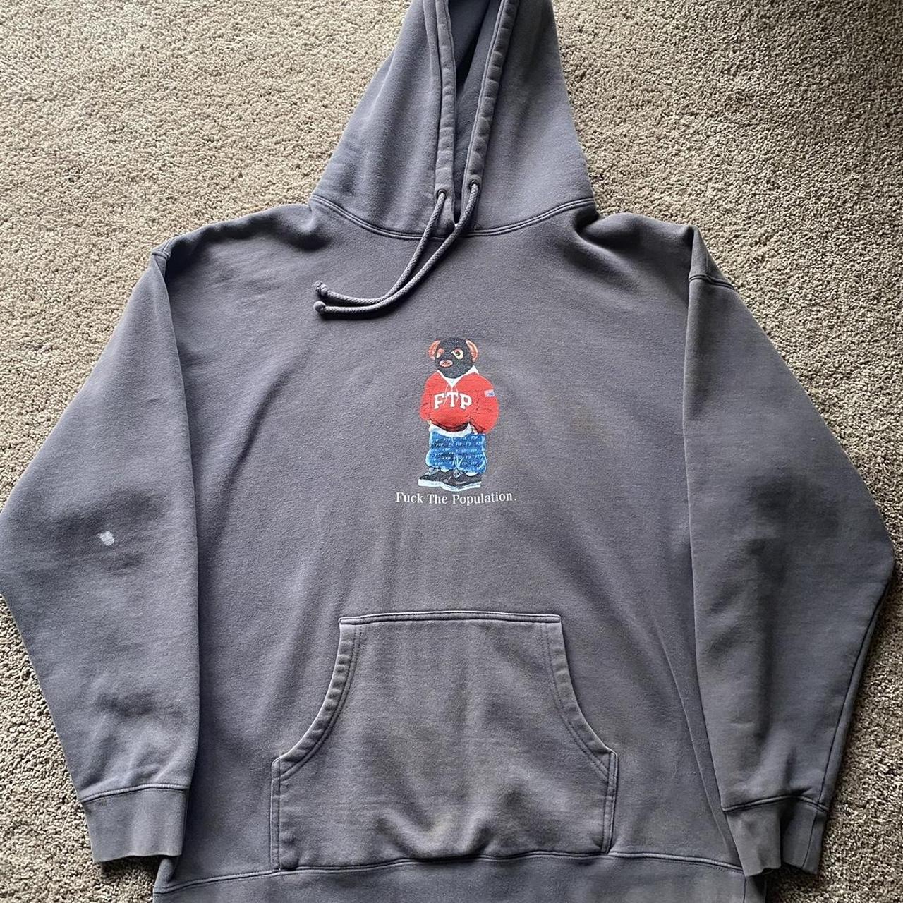 Ftp polo 2025 bear hoodie