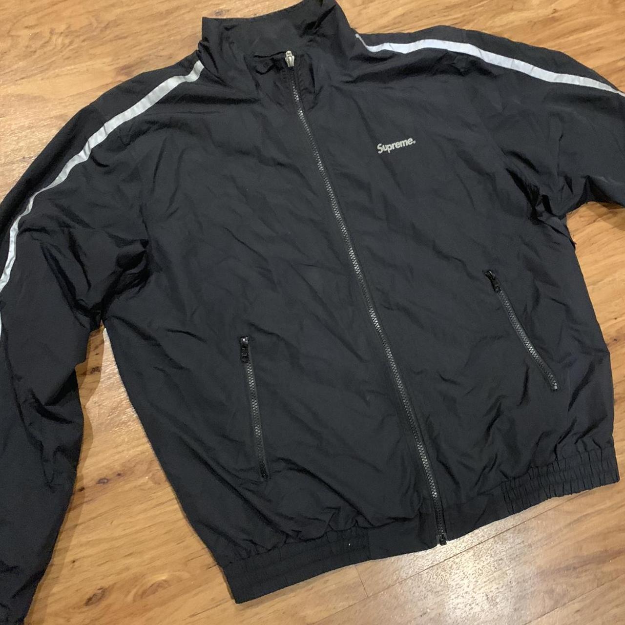 Supreme reflective outlet track jacket