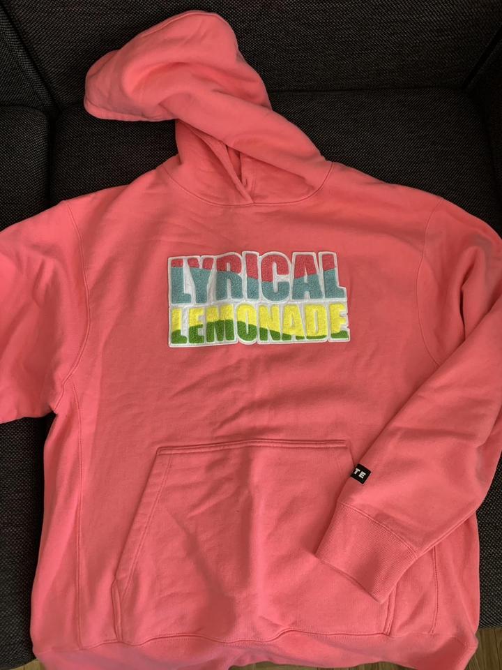 Lyrical lemonade sale pink hoodie