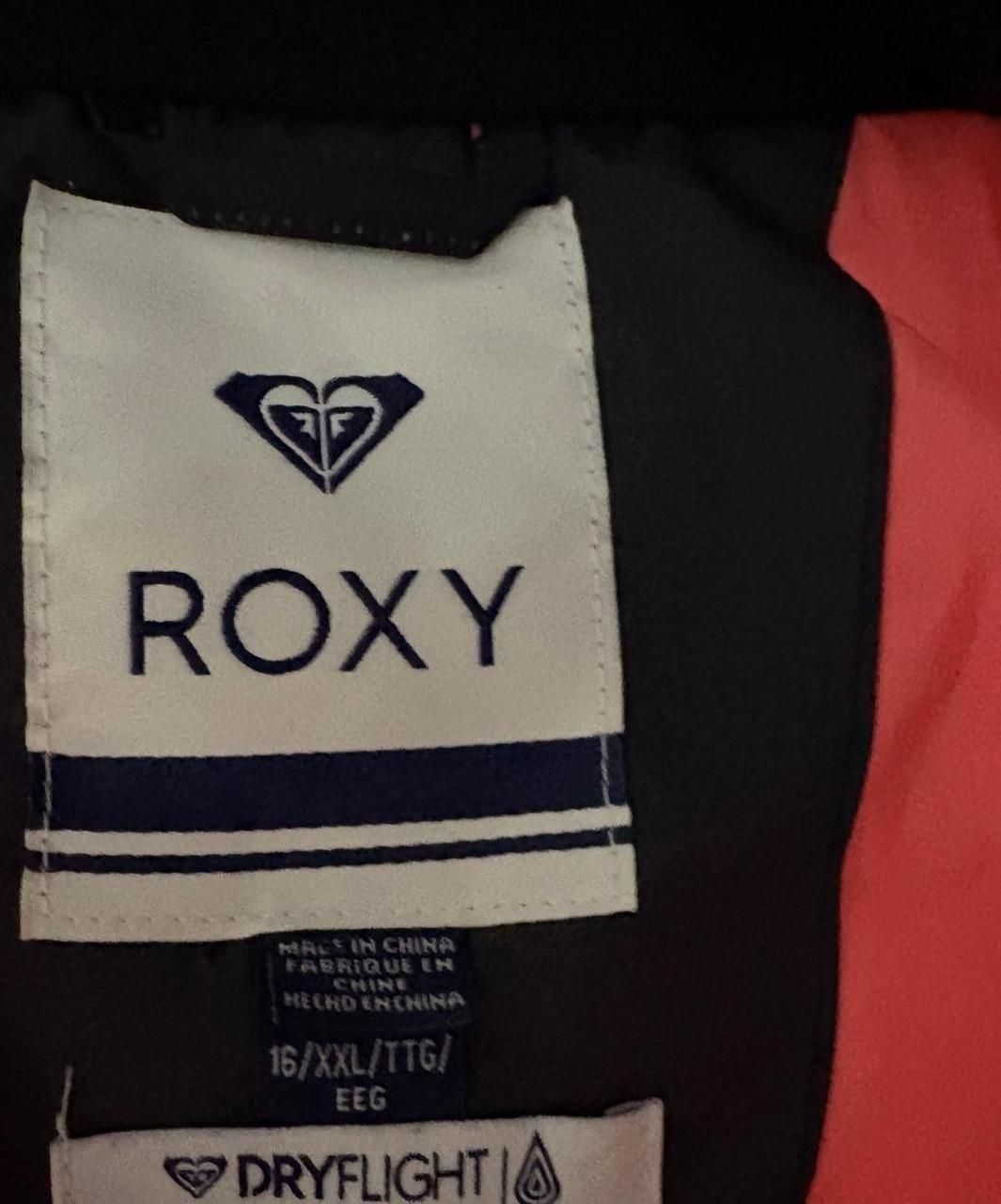 Roxy Women's Jacket - Multi/Black – Roxy ski jack… - image 2