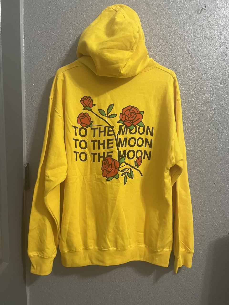 Phora Yours Truly To The Moon Hoodie Size L From. Depop