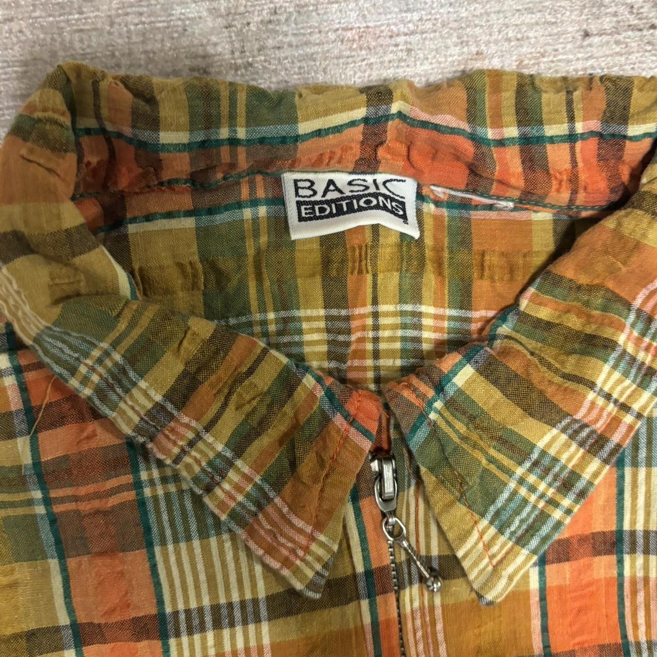 Basic Editions Women's Jacket - Multi/Orange - S … - image 4