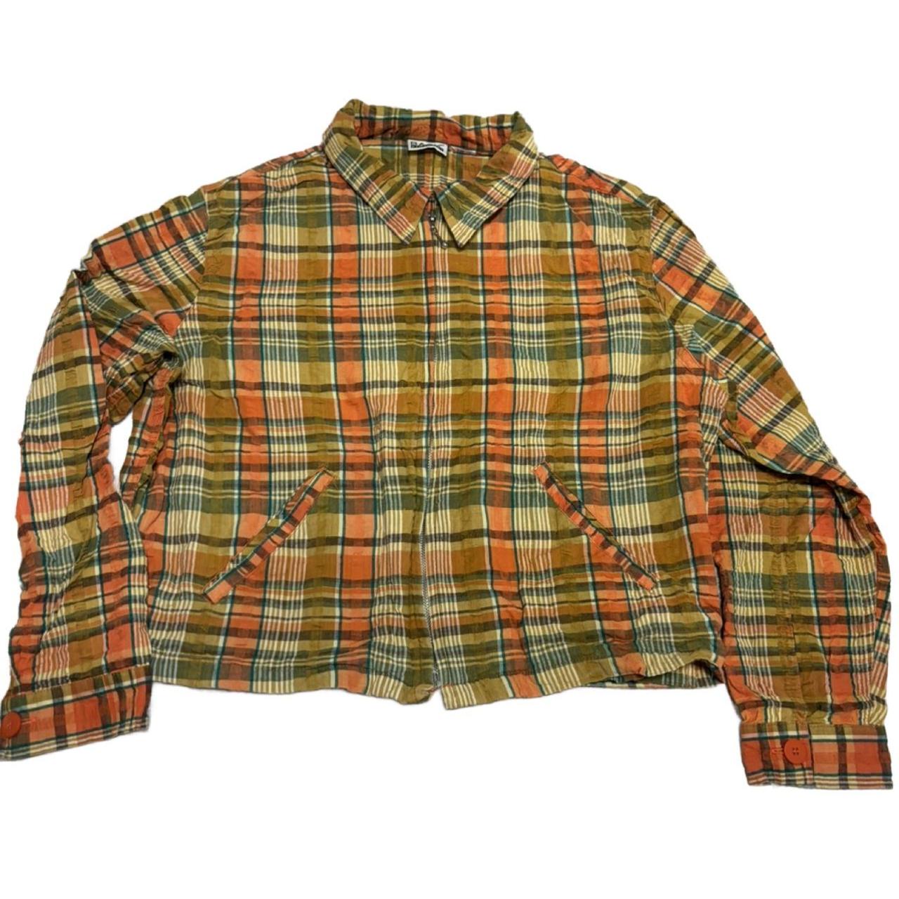 Basic Editions Women's Jacket - Multi/Orange - S … - image 1