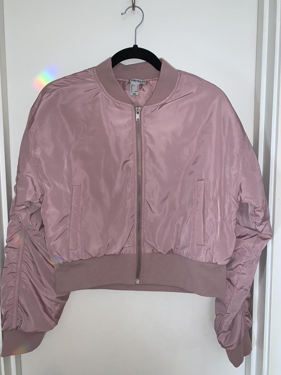 Forever 21 hotsell pink puffer jacket