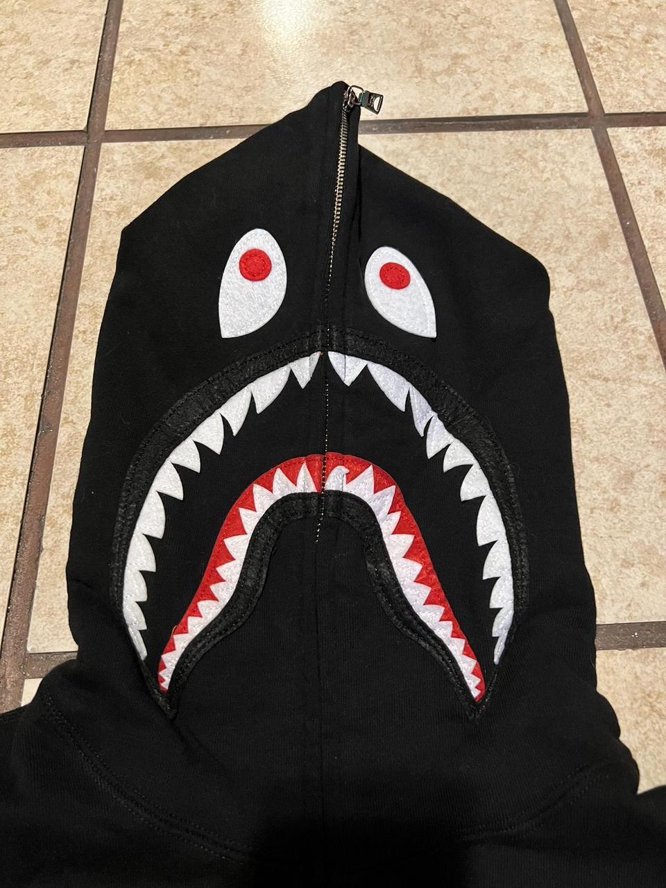 Buy BAPE Shark Full Zip Hoodie 'Black' - 1H20 115 010 BLACK