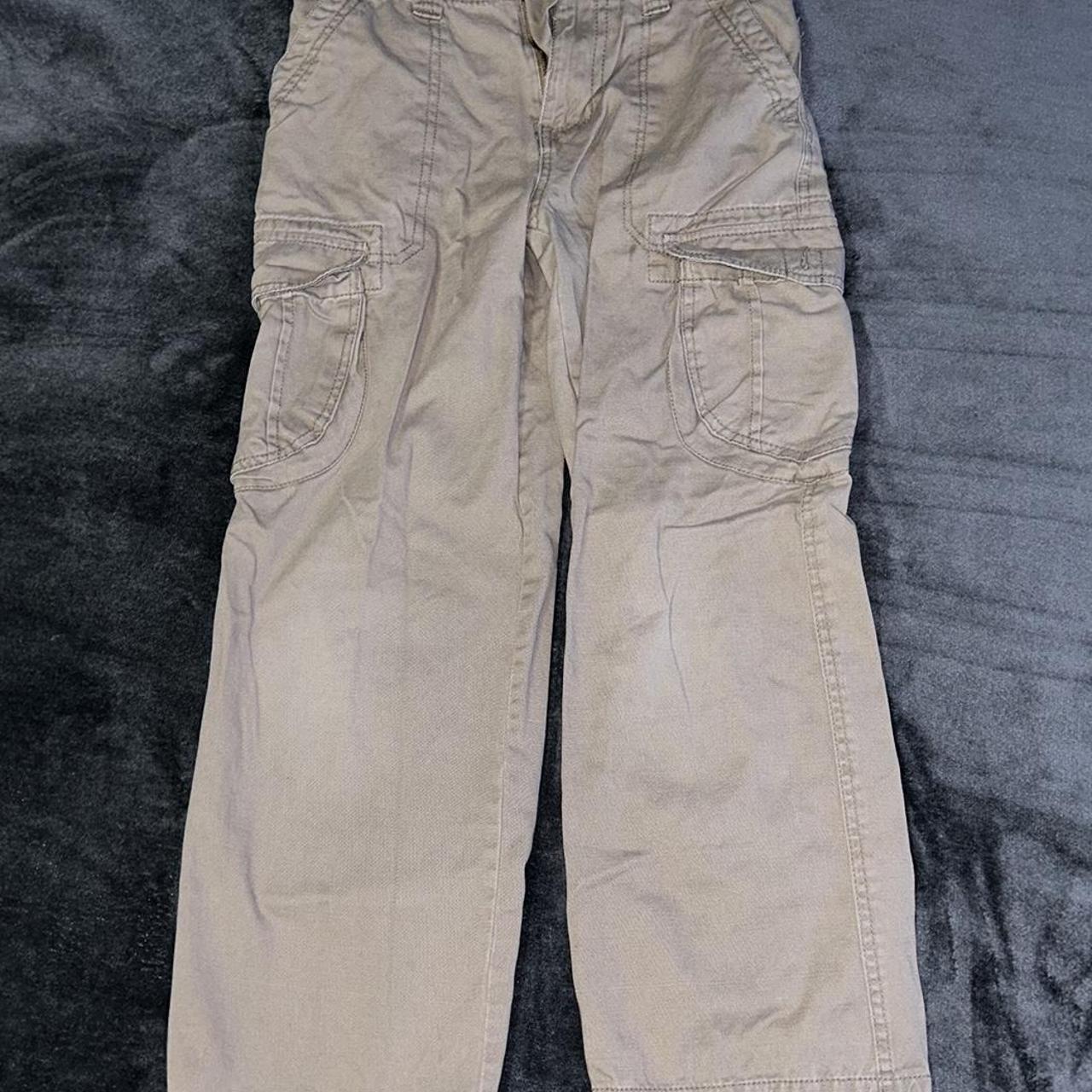 Light brown cargo pants I’m a size 25 and these are... - Depop