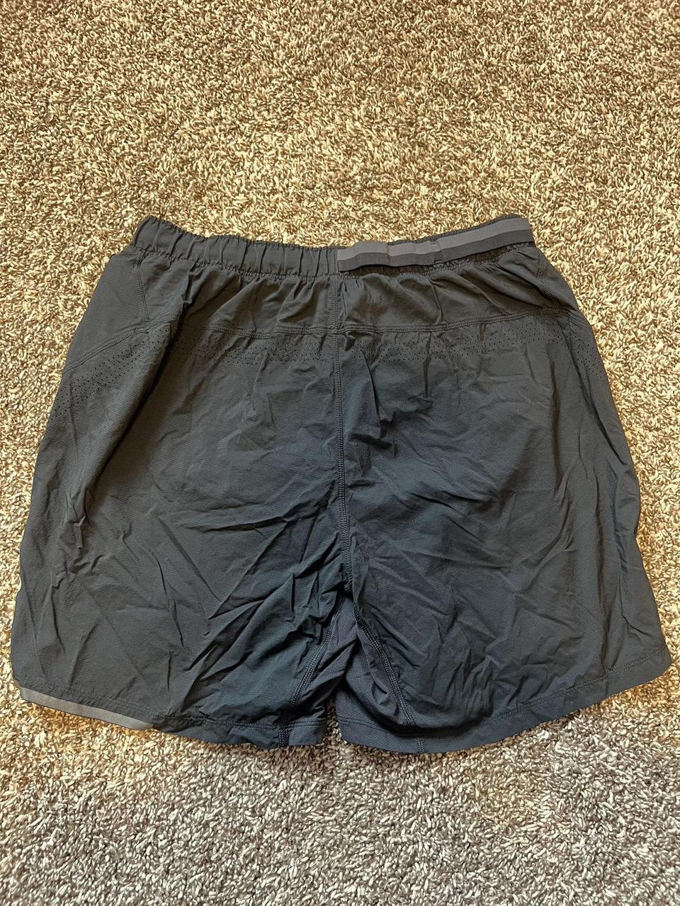 Men’s Lululemon Vintage lined Trainging Shorts Size... - Depop