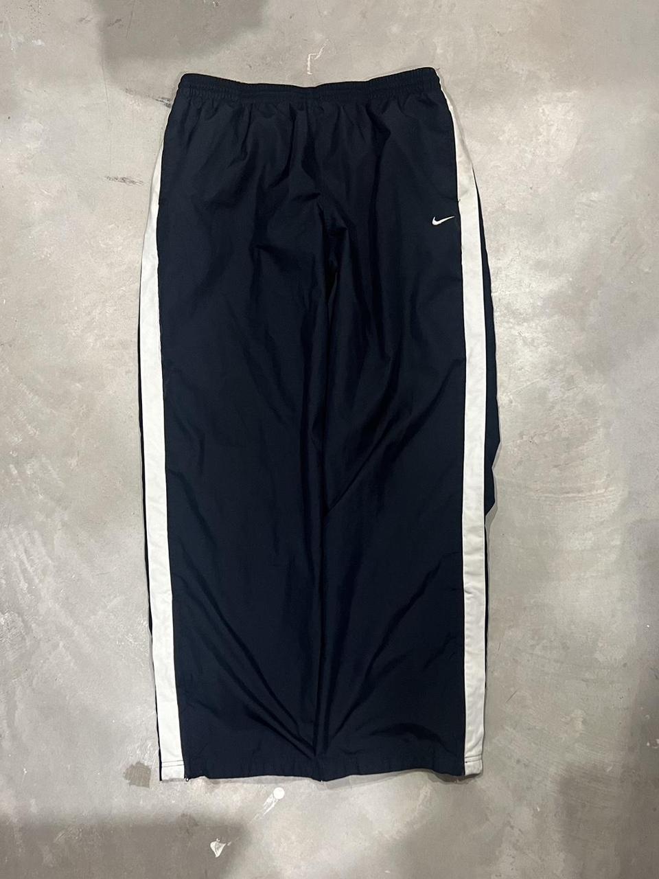 2000s black Nike track pants Tagged xl Send offers... - Depop