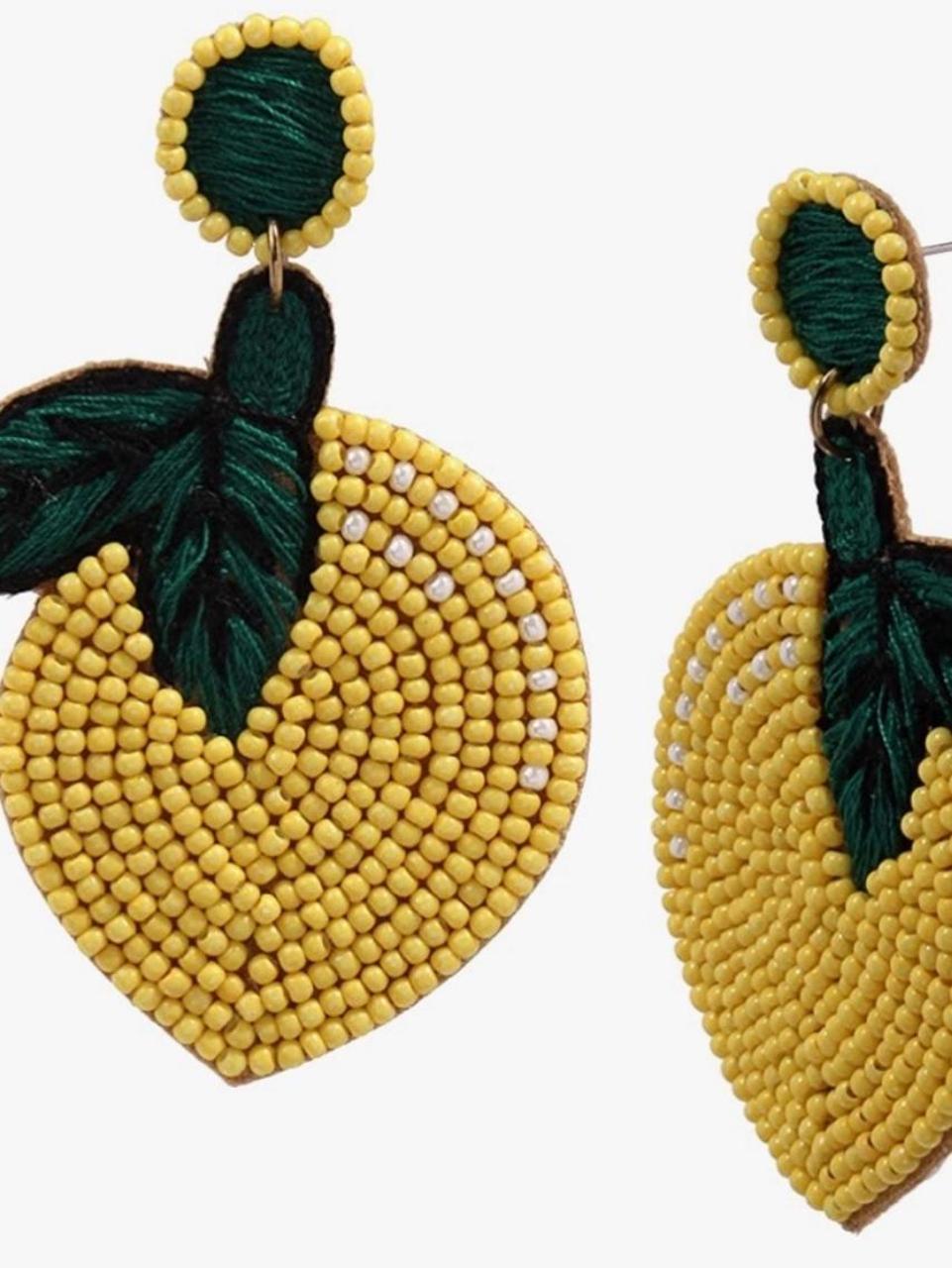 Outlet Betsey johnson LEMON EARRINGS