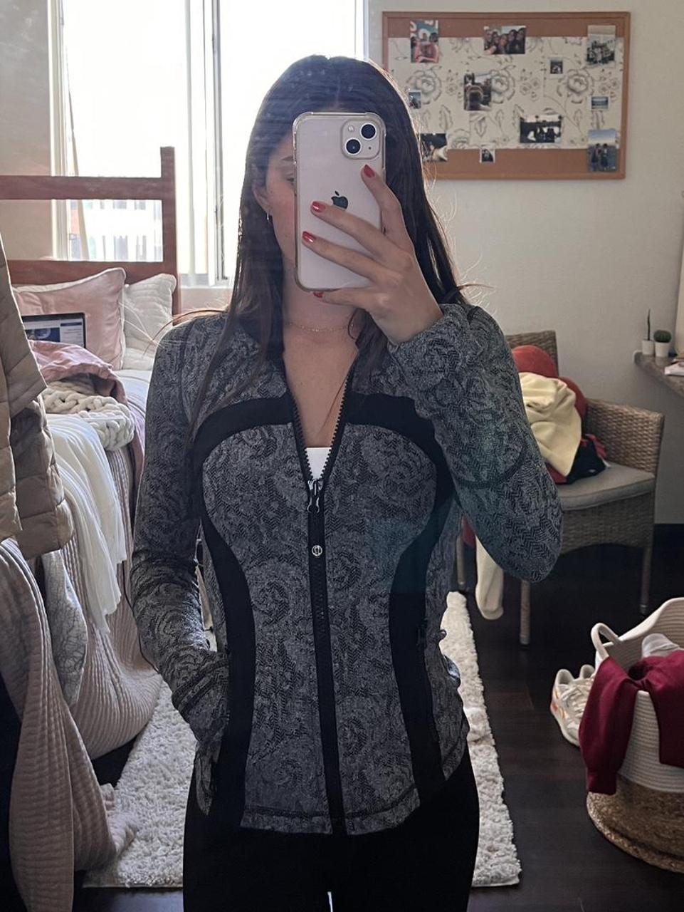 Black lulu jacket best sale