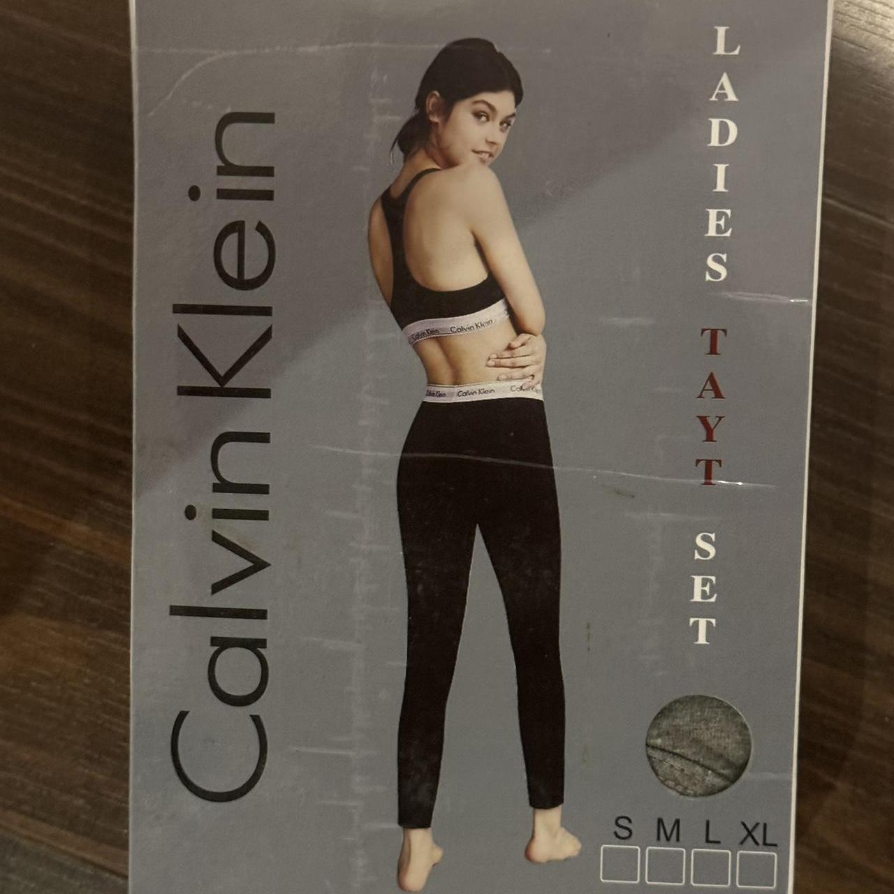 Calvin klein legging and bra cheap set