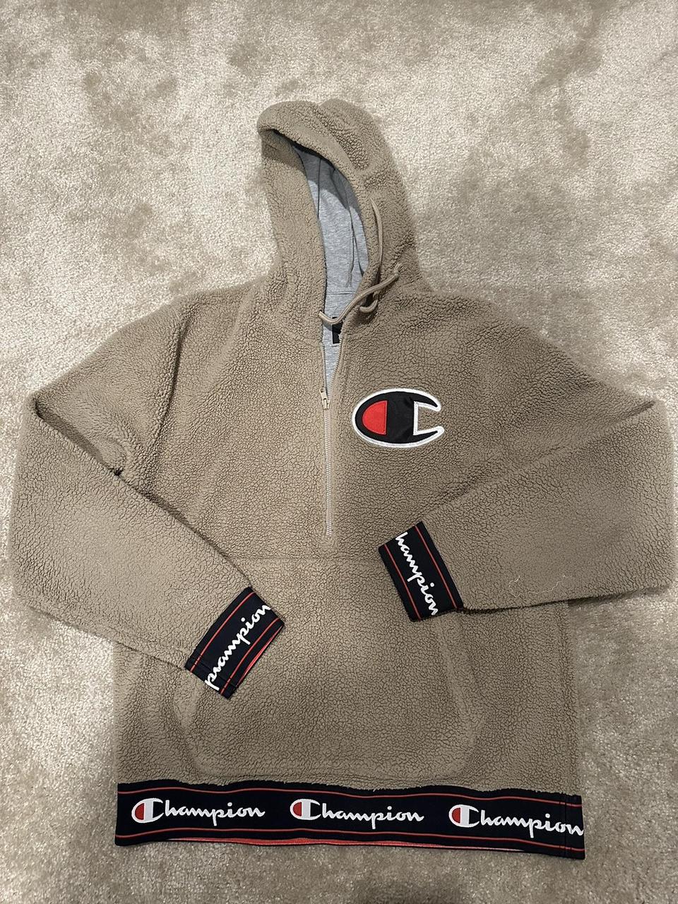 Champion Hoodie - Depop