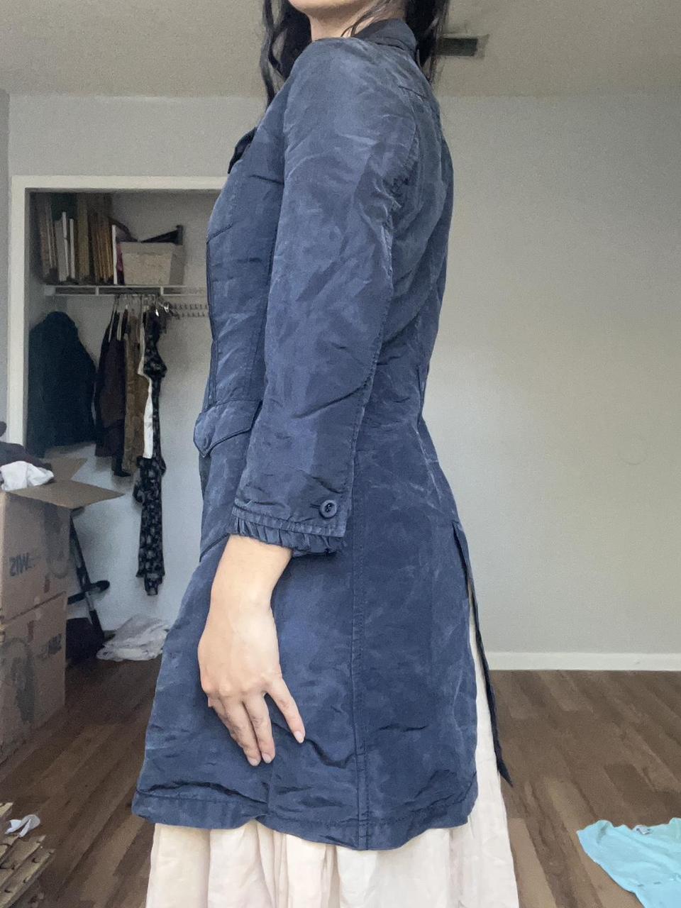 Prada Women's Trench - Navy/Blue - S – Navy blue … - image 3