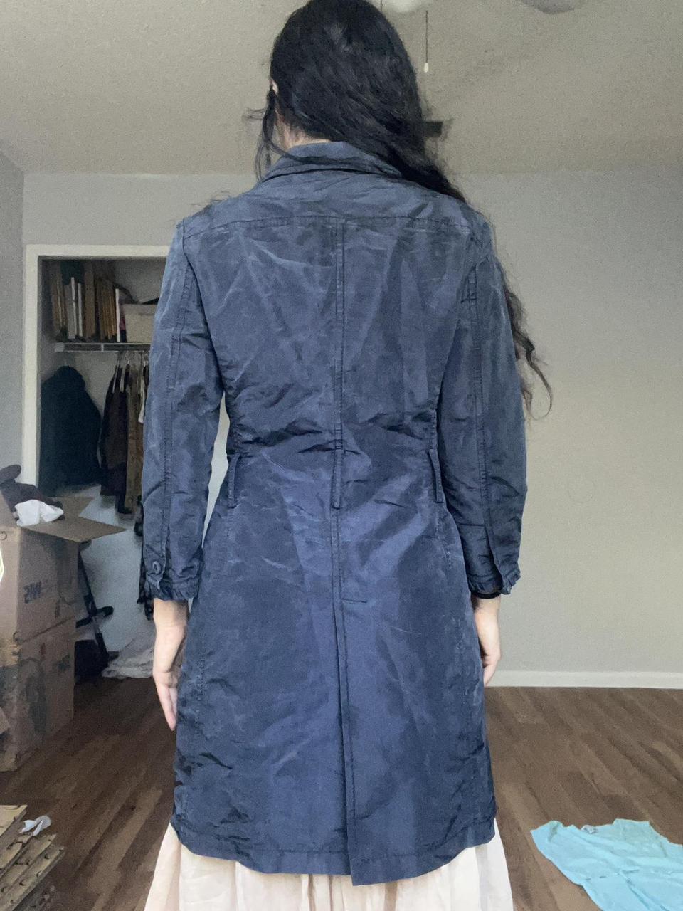 Prada Women's Trench - Navy/Blue - S – Navy blue … - image 2