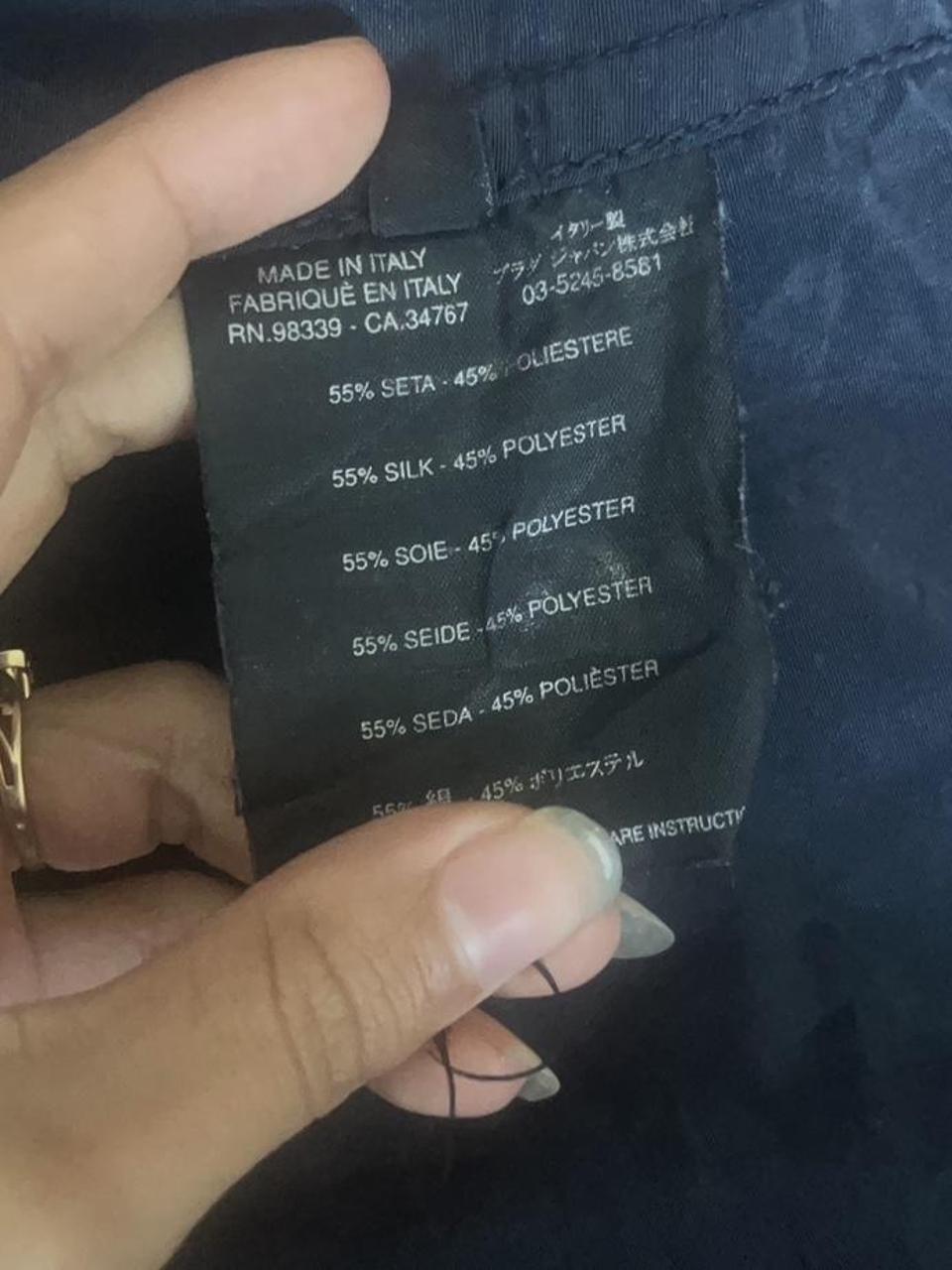 Prada Women's Trench - Navy/Blue - S – Navy blue … - image 7