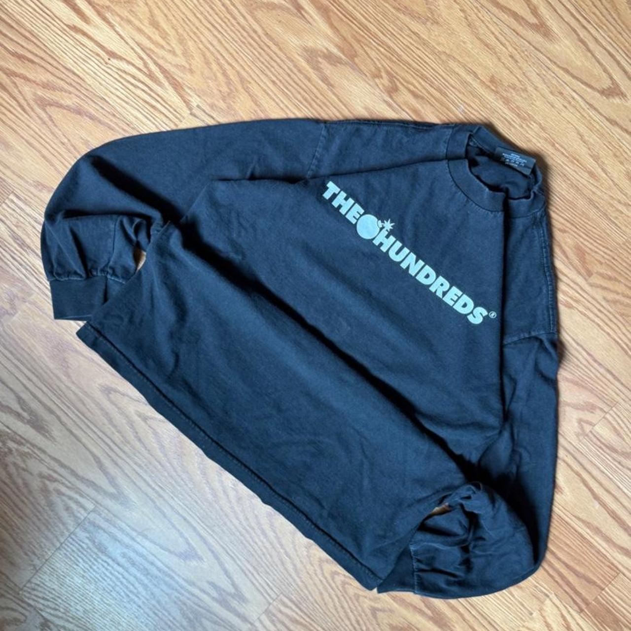 The hundreds men's black and grey shirt