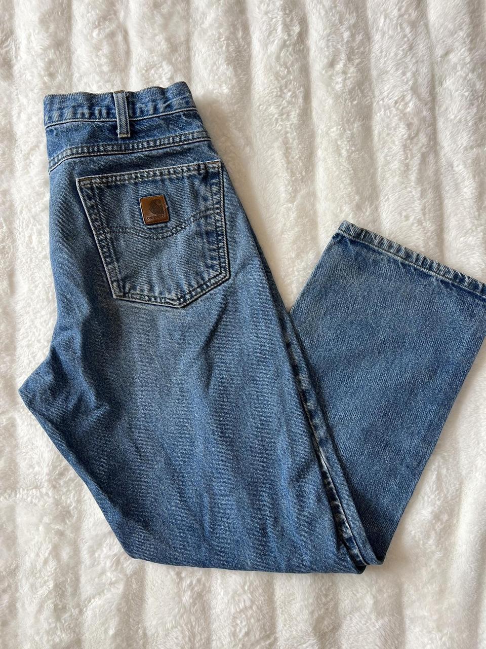 Carhartt Jeans 34x30 Full Cotton - Depop