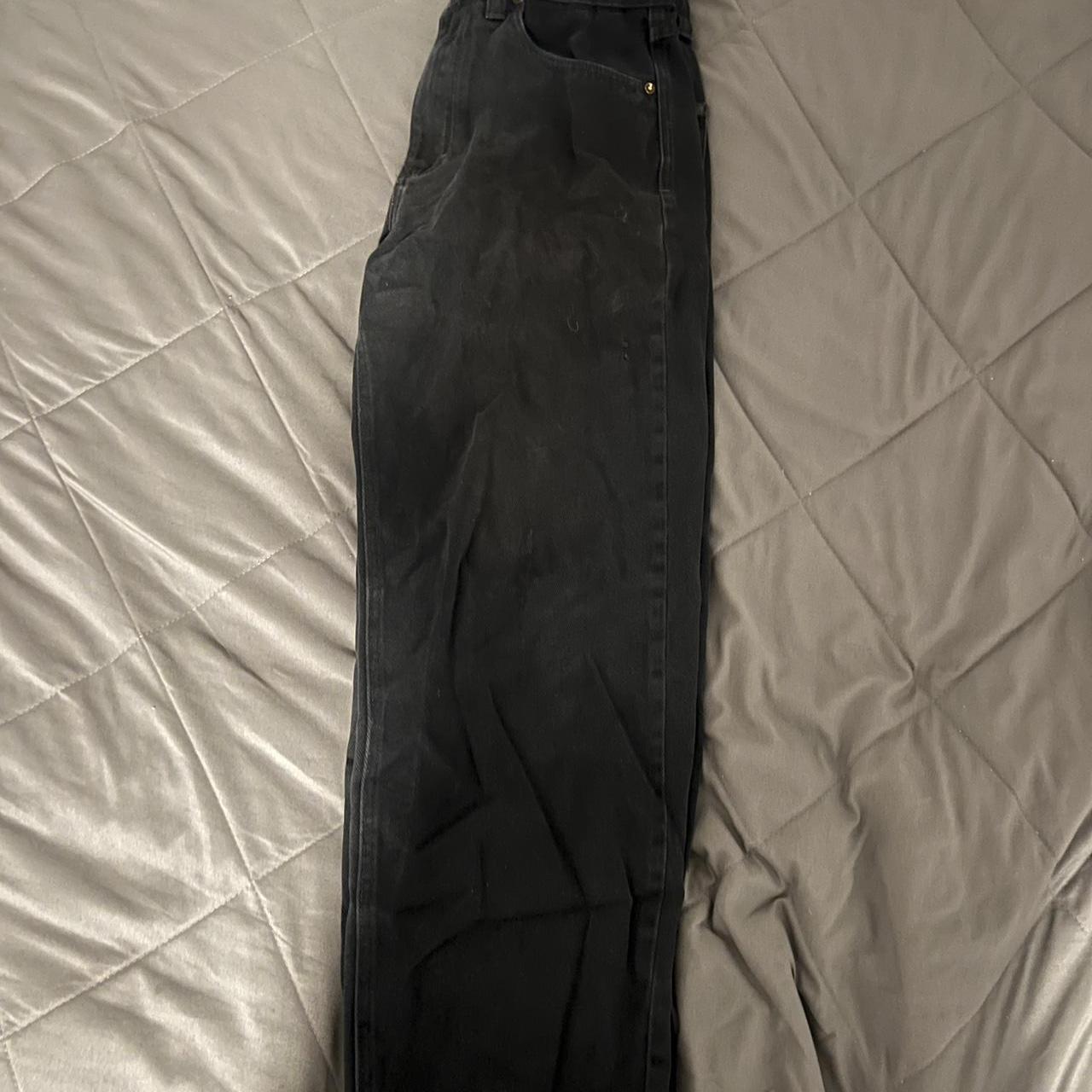 Men’s Black empires jeans Little faded on the black... Depop