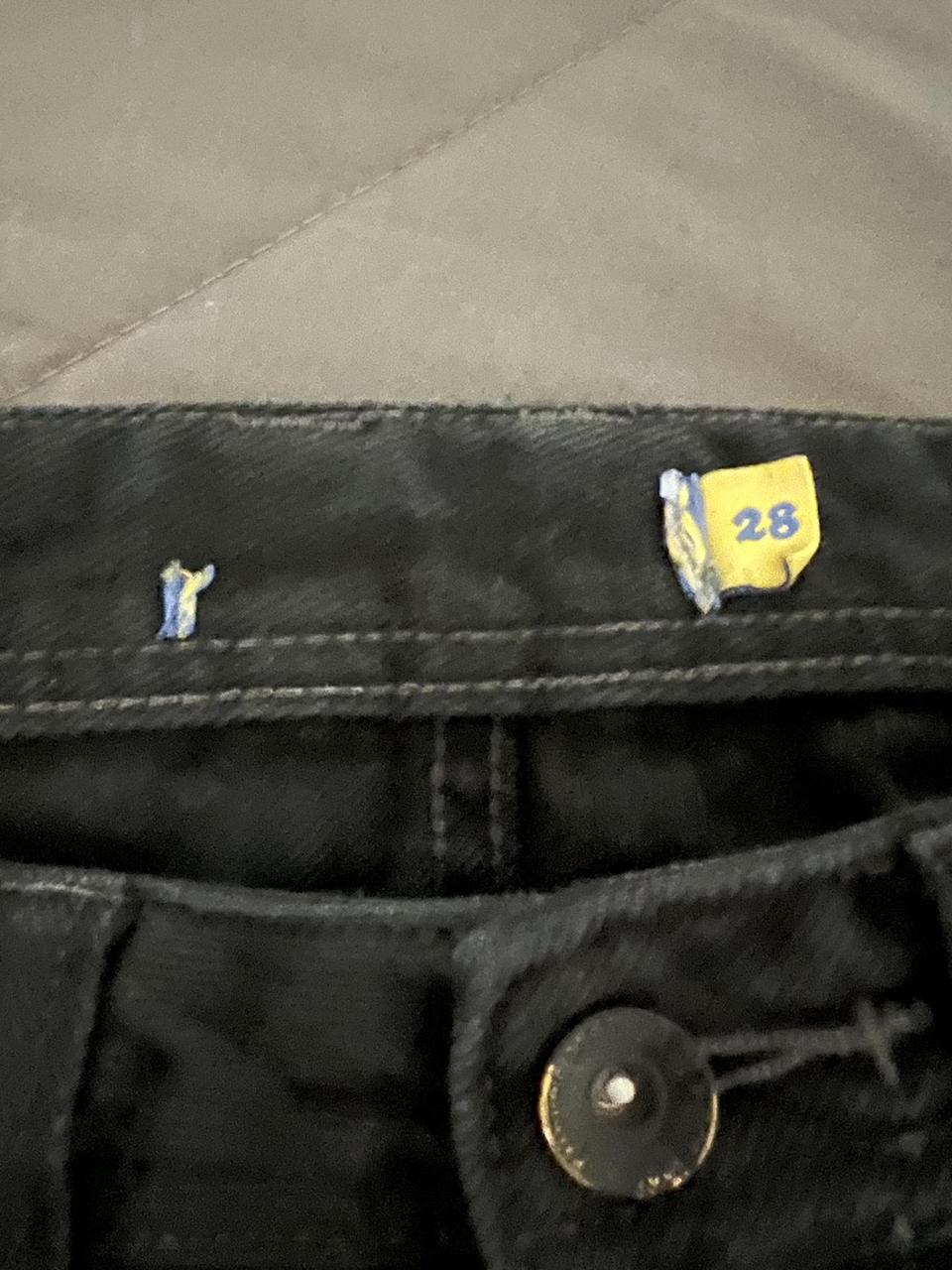 Men’s Black empires jeans Little faded on the black... Depop