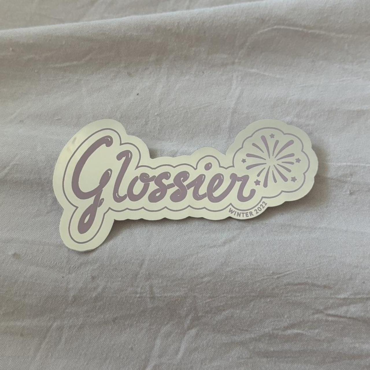 Glossier Winter 2022 Sticker Depop   P0 