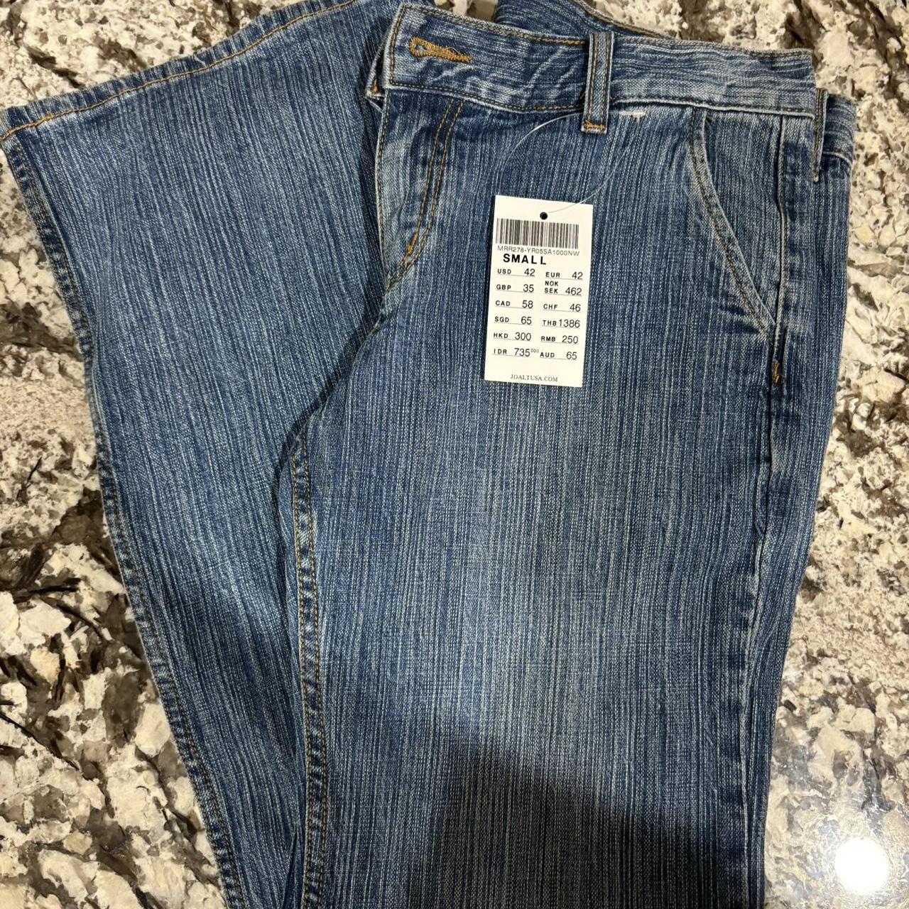 VINTAGE LOW RISE BRANDY BLUE JEANS!, size...