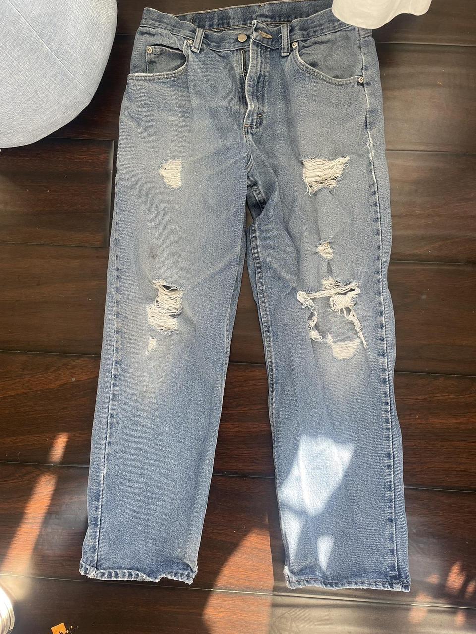 32 x 30 Wrangler Denim Jeans - Depop
