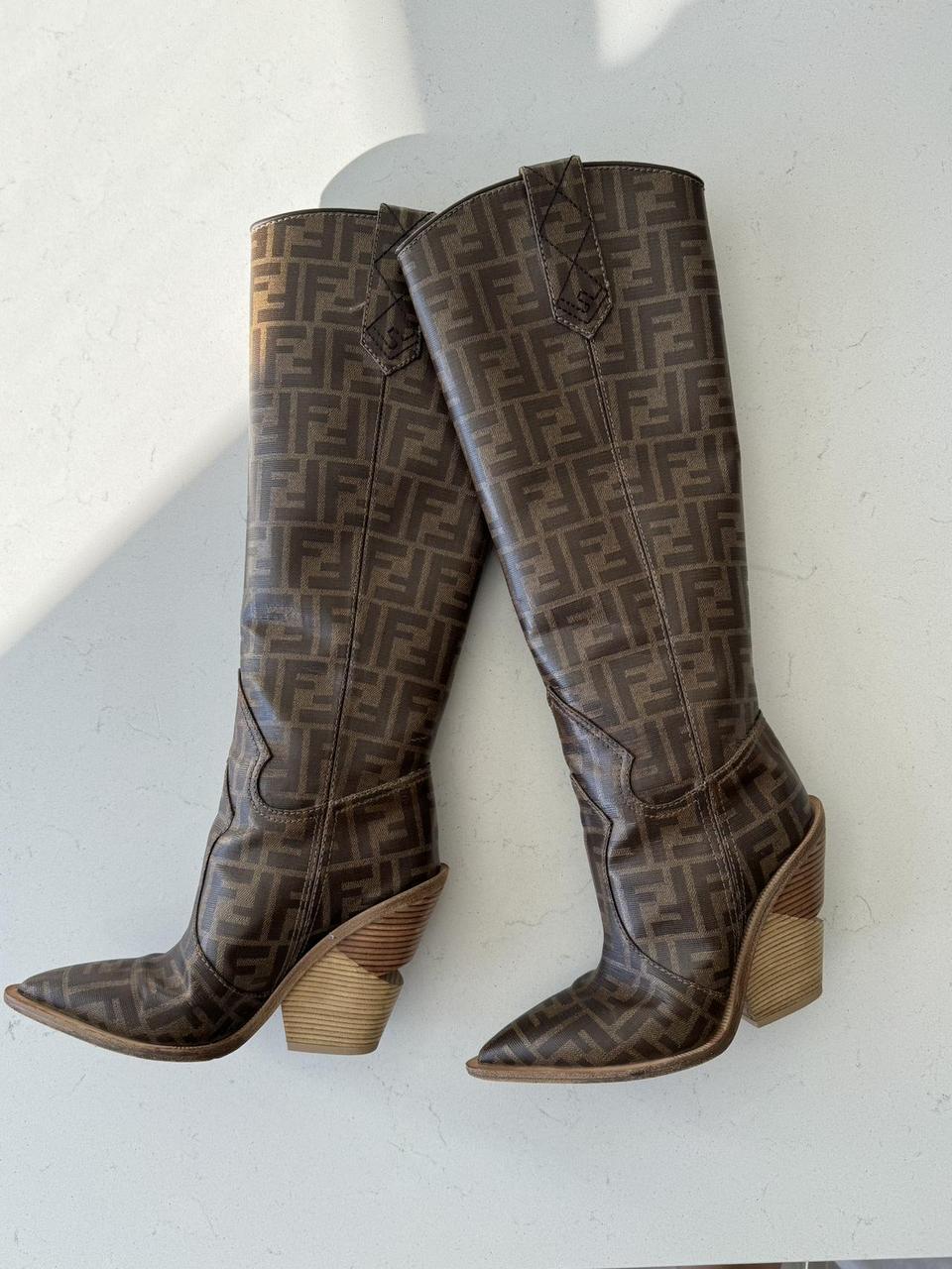 Fendi sales western boots