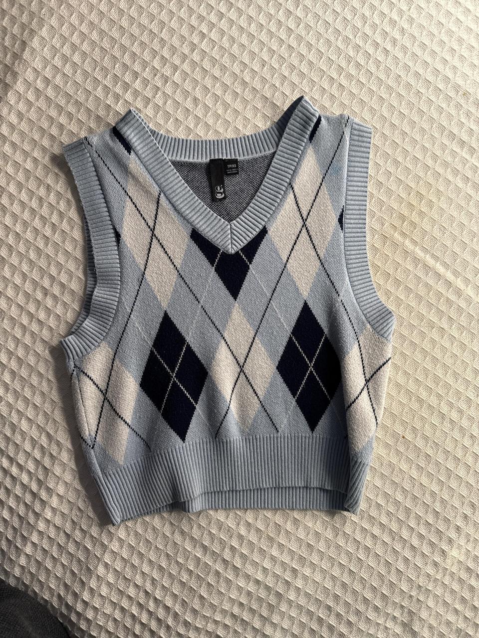 LA Hearts by PacSun Women's Sweater Blue/Multi XS – Cute blue