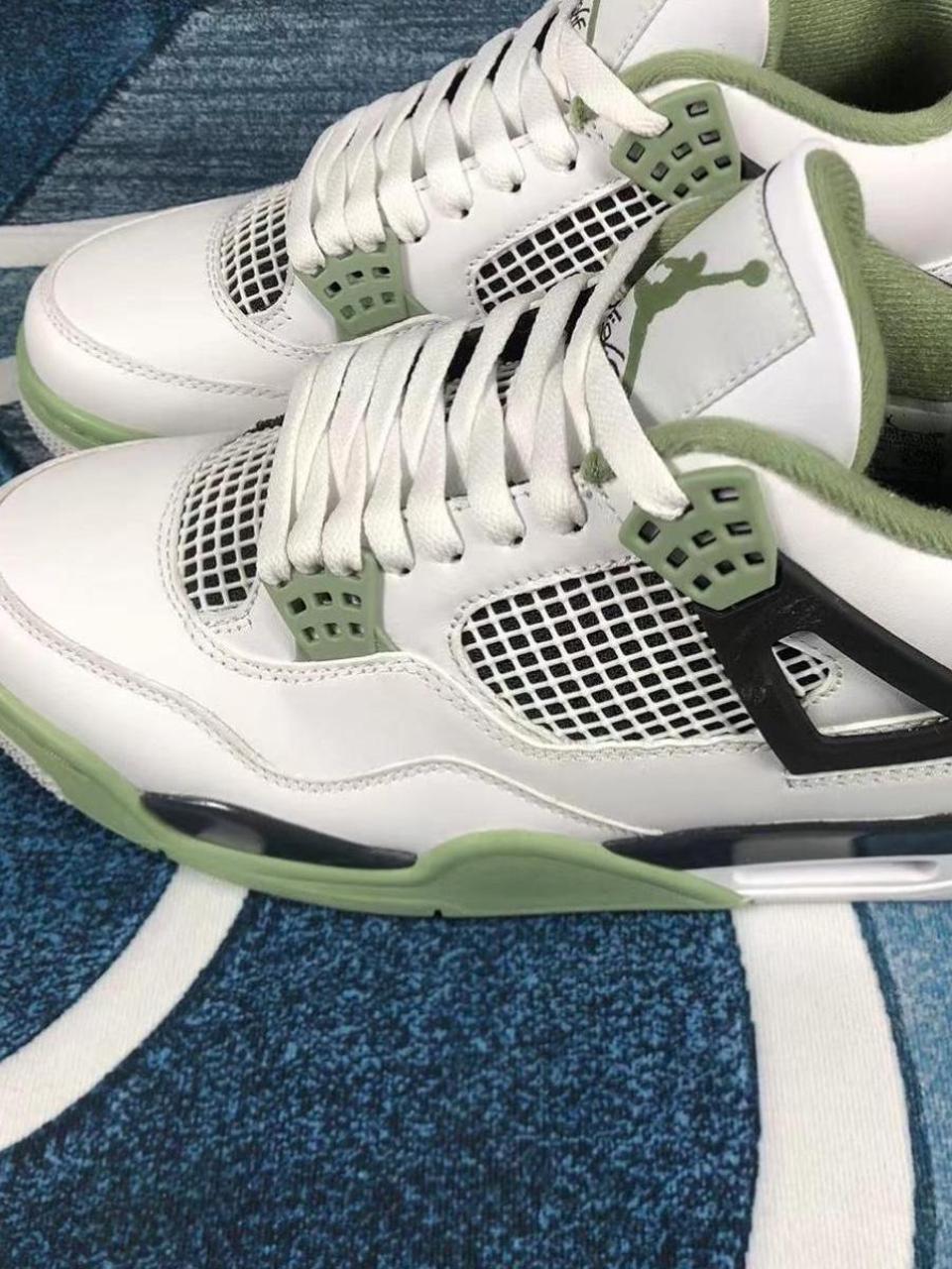 seafoam jordans mens