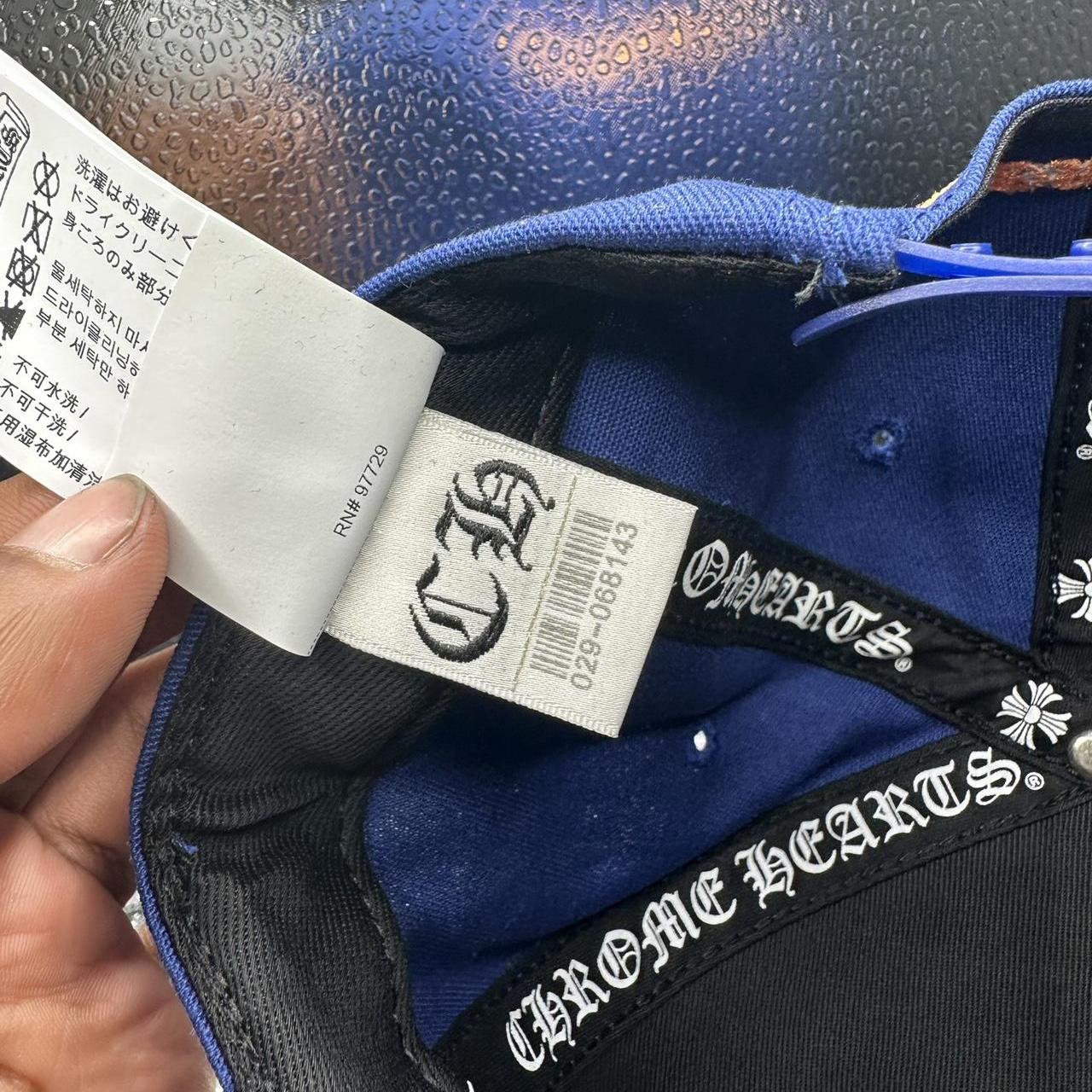 Chrome hearts SnapBack Knicks Colorway with silver | Depop