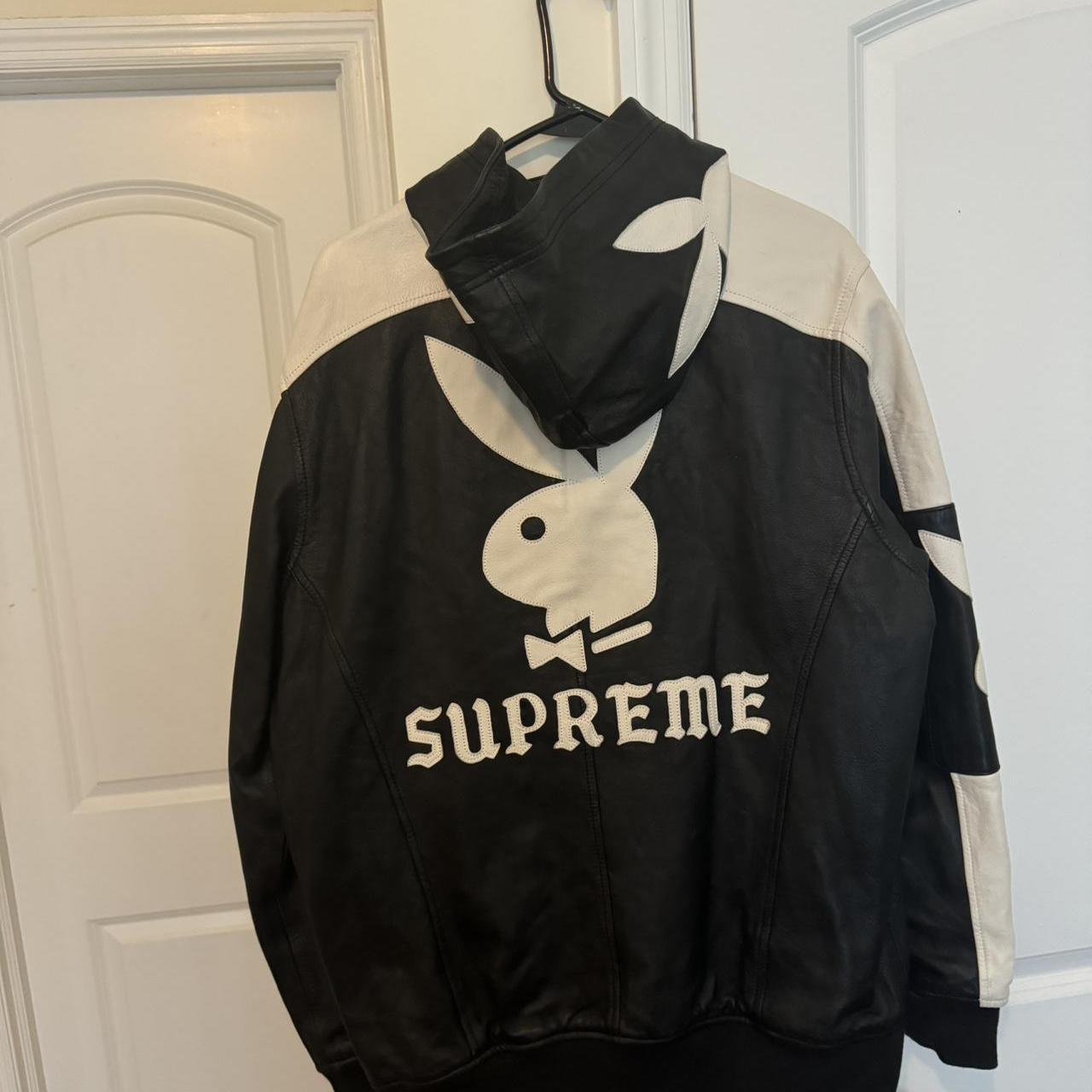 Supreme Playboy Bunny Leather Jacket ~~ Super | Depop