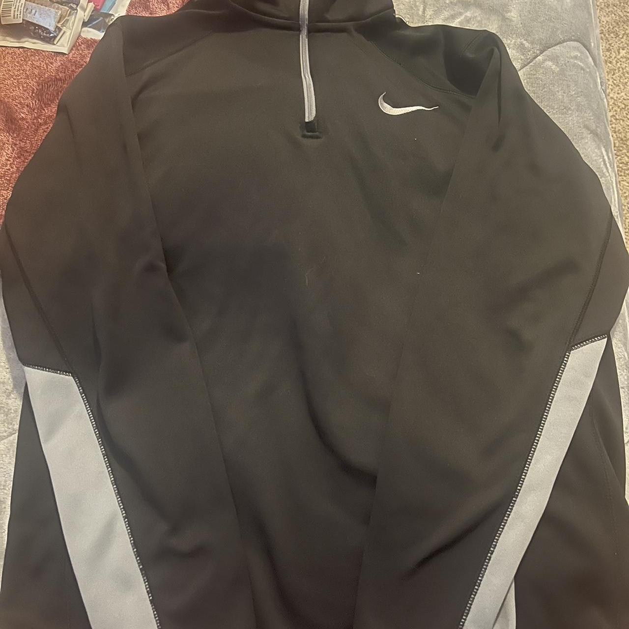 mens nike running quarter zip