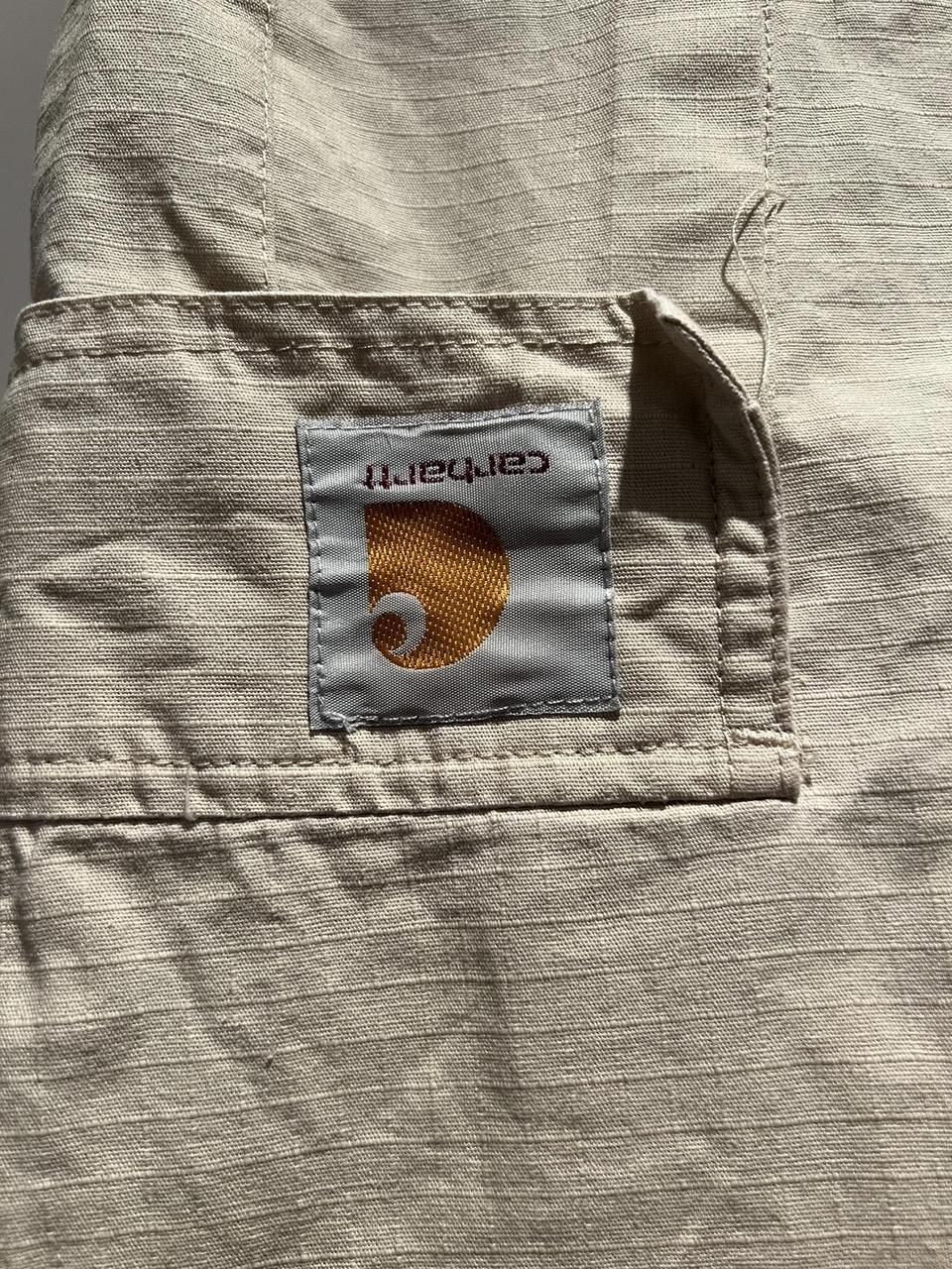 Carhartt Cargos Cream Colour Tint Flaw Of The - Depop